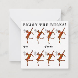 Funky Money Cartes de fin de année de Noël