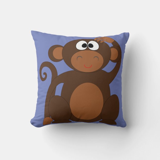 Funky Monkey Coussin (Recto)