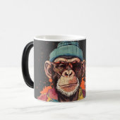 Funky Monkey Magische Mok (Voorkant links)