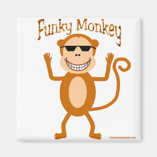 Funky Monkey magnet Magneet