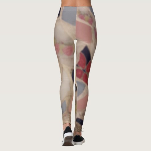 Funky mosaic leggings (Achterkant)