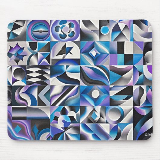 Funky Mouse Mat Muismat (Voorkant)