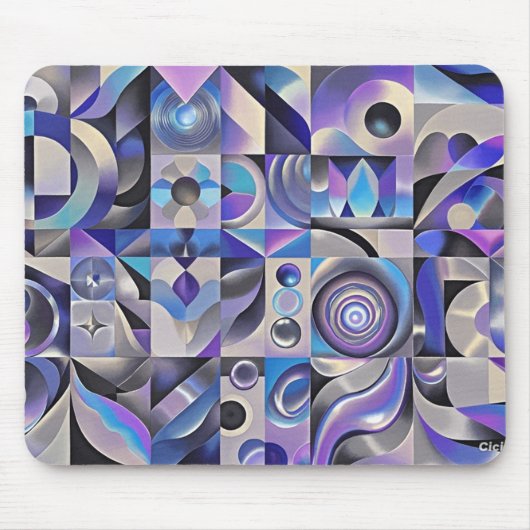 Funky Mouse Mat Muismat (Voorkant)