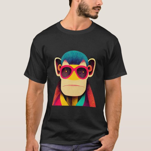 Funky Munky Slick Monkey T-shirt (Voorkant)
