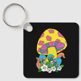 Funky Mushroom Sleutelhanger