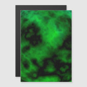 Funky Neon Green Emerald Halloween Abstract (Voorkant / Achterkant)