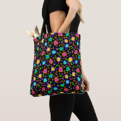Funky Neon Leopard sac fourre - tout (De près)