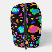 Funky Neon Leopard toilettas Toilettasje (Rechts)