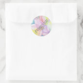 FUNKY NEON LILY MARIAGE STICKERS (Sac)