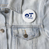 Funky Occupational Therapy Ronde Button 5,7 Cm (In situ)