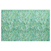 FUNKY OERWOUD Wild Green Tropical Leaf Pattern Stof (Fat Quarter)