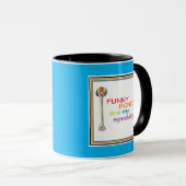 Funky os mug pédiatre cadeau (Devant droit)