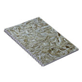 Funky OSB Texture Chipwood Notitieboek (Rechterzijde)