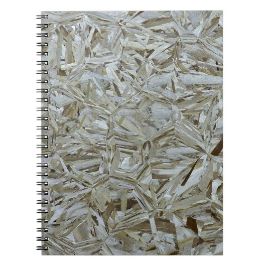 Funky OSB Texture Chipwood Notitieboek (Voorkant)