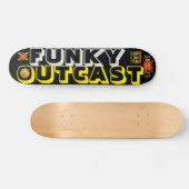 FUNKY OUTCAST JMT 7 3/4" Planche de Skateboard (Horz)