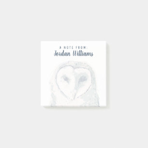 Funky Owl Portrait Post-it® Notes