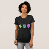 funky owls t-shirt (Voorkant volledig)