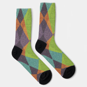 Funky Oxford Crew Socks Sokken