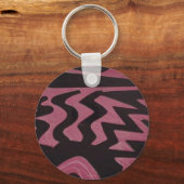 Funky Paarse Sleutelhanger (Voorkant)