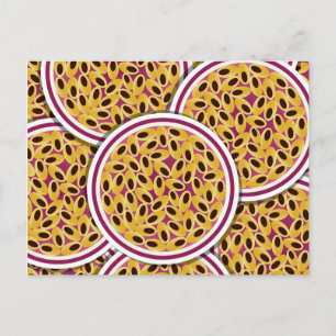 Funky Passion fruit Briefkaart