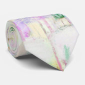 Funky Pastel Cravate Résumé Design Fête des pères  (Roulé)