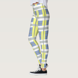 Funky Pastel Kleurlijnen Strepen Patroon Leggings