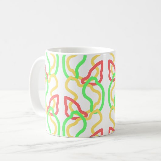 Funky pattern mug (Devant gauche)