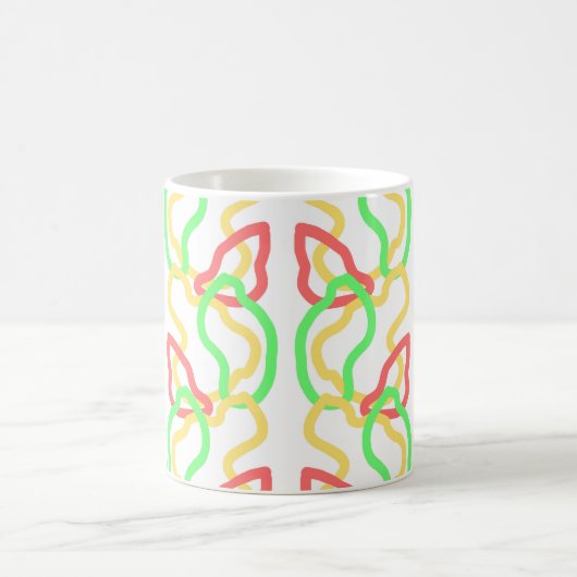 Funky pattern mug (Centre)