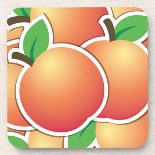 Funky peach onderzetter