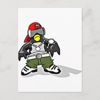Funky Penguin Briefkaart