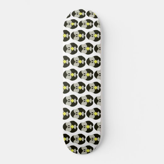 FUNKY PENGUIN SKATEBOARD PRINT (Voorkant)