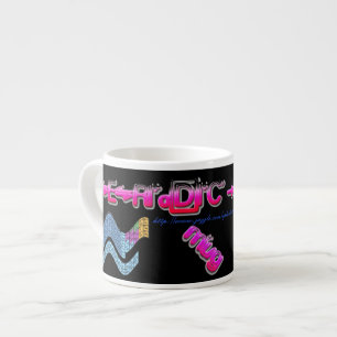 "Funky Periodic Table Mok" Espresso Kop
