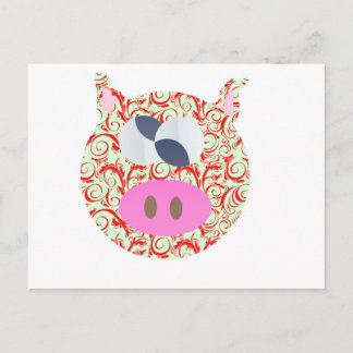 Funky Pig Briefkaart