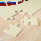 Funky pineappel legpuzzel (Zijkant)