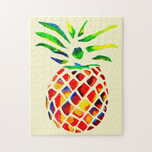Funky pineappel legpuzzel