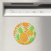 Funky pineappel magneet (Insitu (Vaatwasser))