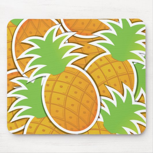 Funky pineappel muismat (Voorkant)
