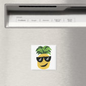 Funky Pineapple Magneet (Insitu (Vaatwasser))