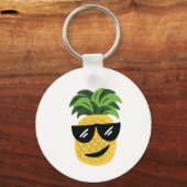 Funky Pineapple Sleutelhanger (Voorkant)
