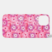 Funky Pink Flower iPhone Hoesje (Achterkant horizontaal)