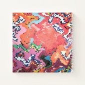 Funky Pink Pastels Journal Abstrait (Dos)