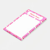 Funky Pink To Do List Post-it® Notes (Schuin)