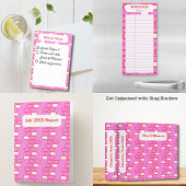 Funky Pink To Do List Post-it® Notes