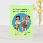 Funky "Primal Fear" Carte d'anniversaire (Fleur jaune)