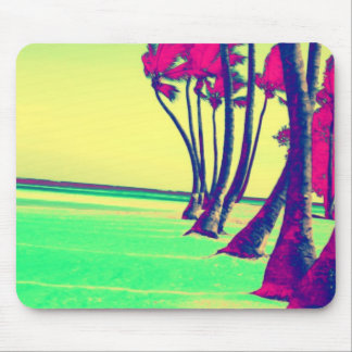 funky psychedelic strand design muismat