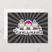 Funky-Punky Briefkaart (Voorkant / Achterkant)