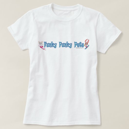 Funky Punky Pets t-shirts (Design voorkant)