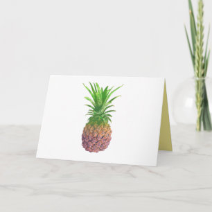 Funky Purple Ananas Votre Carte De Voeux Texte