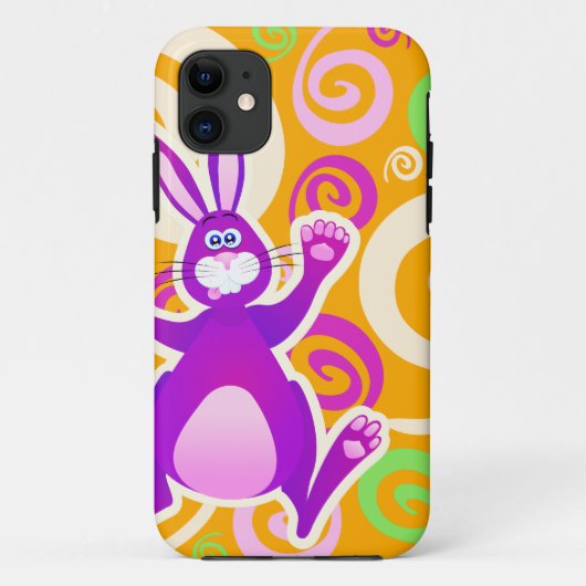 Funky rabbit, iPhone 5 hoesje (Achterkant)