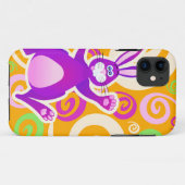 Funky rabbit, iPhone 5 hoesje (Achterkant (horizontaal))